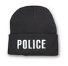 BLACK POLICE CUFF CAP