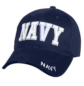 HAT  BLUE NAVY TEXT