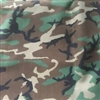 Woodland Camouflage Cordura Nylon Fabric