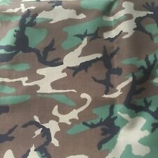 Woodland Camouflage Cordura Nylon Fabric