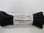 100' PARACORD - BLACK