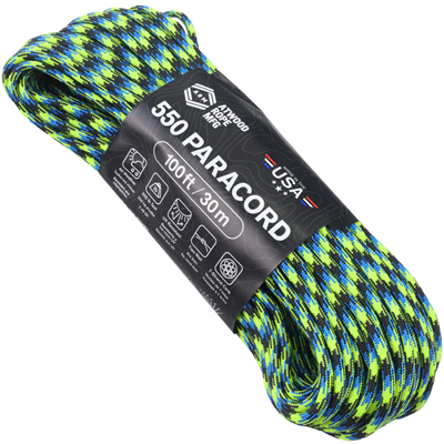 100' 550 Paracord - Aquatica