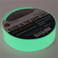 Glow in the Dark Safety Tape 1'' x 16 ft.
