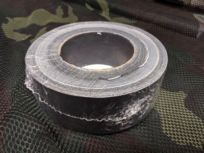 BLACK 2" x 60yd DUCT TAPE