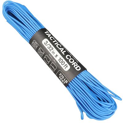 3/32 x 100ft Tactical Cord -Blue