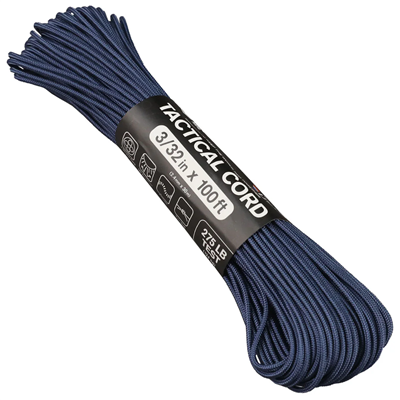 3/32 x 100ft Tactical Cord -Navy