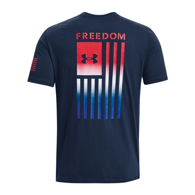 UNDER ARMOUR FREEDOM FLAG GRADIENT S/S TEE