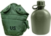 New USGI 1qt Canteen / Cover Set