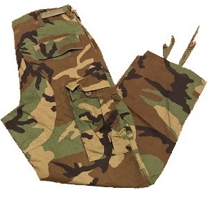 Used Woodland Camouflage BDU pant