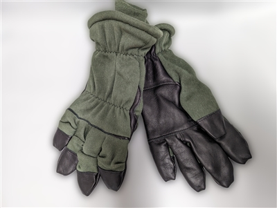 Genuine Issue Intermediate Cold Weather Flyer's Gloves - Foliage Green