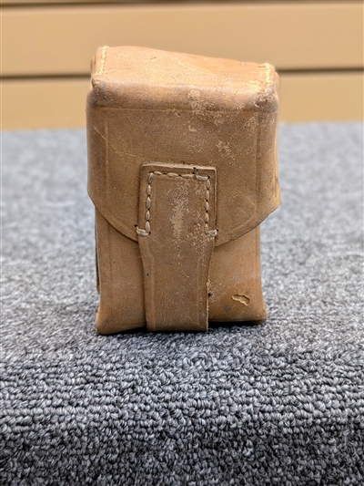 Serbian Brown Leather Ammo Pouch