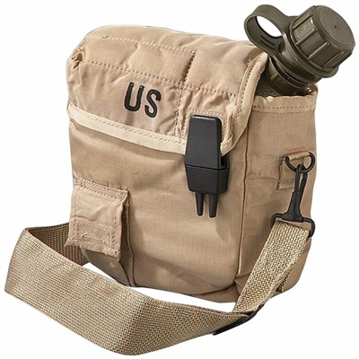 New GI 2 Quart Canteen/Cover Set