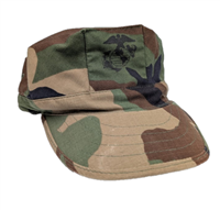Used US Marine Corps 8-Point Woodland Utility Cover