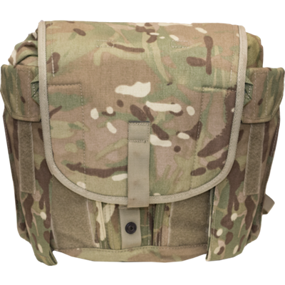 BRITISH MILITARY SATCHEL, MTP CAMOUFLAGE