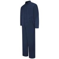 Navy Blue Snap-front Cotton Coverall - 52L