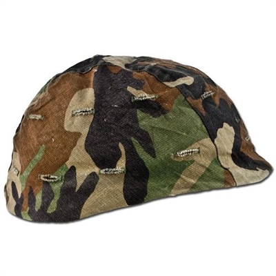 New GI Woodland M1 Helmet Cover