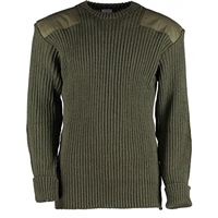 U.S. Marine Corps OD Wool Commando Sweater