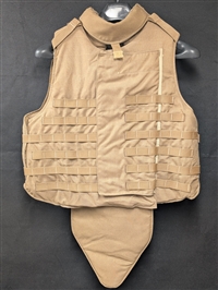 USMC Coyote "Interceptor" Carrier Vest (with Soft Plates)