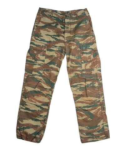 GREEK LIZARD CAMO BDU FIELD PANTS - USED