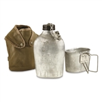 French Military Canteen with Cover and Cup