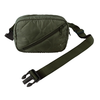 Lightweight Woobie Crossbody Day Bag - Olive Drab