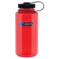 WIDE MOUTH 1QT NALGENE-RED