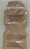 MRE ELECTROLYTE BEVERAGE POWDER FRUIT PUNCH