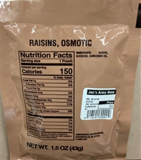 MRE RAISINS SNACK