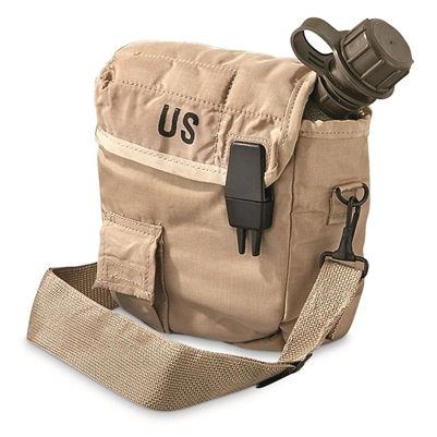 New GI 2 Quart Canteen/Cover Set