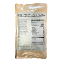 MRE Vegetarian Taco Pasta Main Course