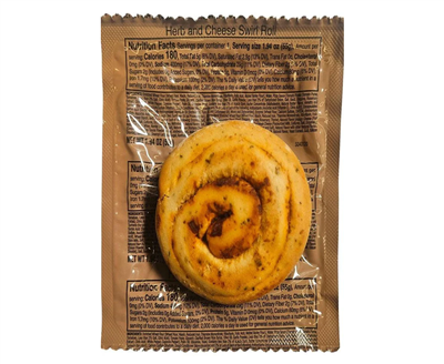MRE Herb and Cheese Swirl Roll
