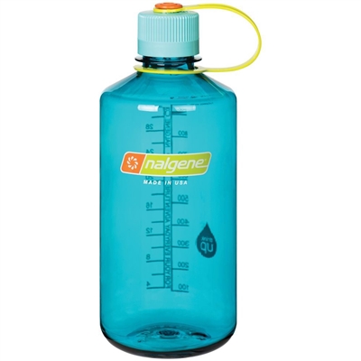 NARROW MOUTH 32oz NALGENE CERULEAN BLUE
