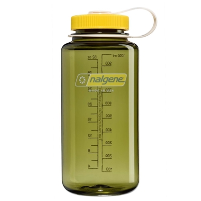 WIDE MOUTH 1QT NALGENE-OIL GREEN