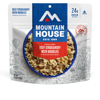 MOUNTAIN HOUSE Beef Stroganoff with Noodles