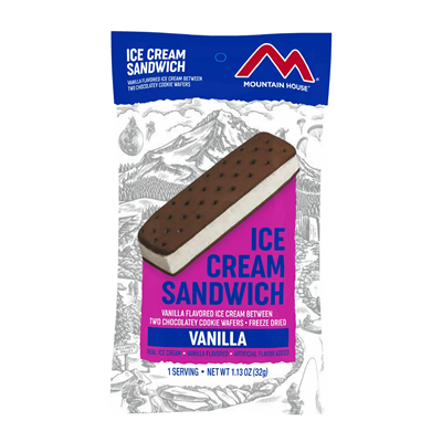 MOUNTAIN HOUSE ICE CREAM SANDWICH