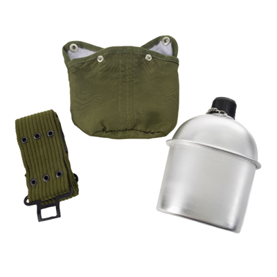 GI STYLE CANTEEN & BELT SET