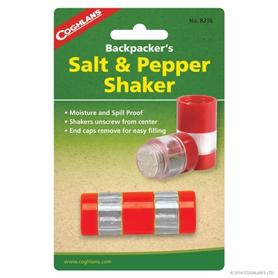 Backpack Salt & Pepper Shaker