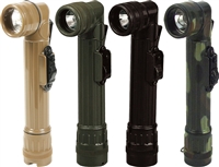 GI STYLE "AA" SIZE ANGLE HEAD FLASHLIGHT