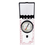 Map Compass with Sighting Mirror
