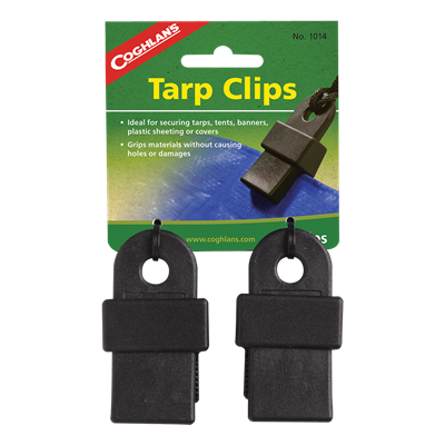 COGHLAN'S 2pk TARP CLIPS