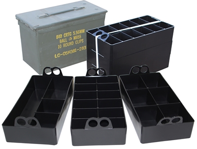 MTM 50 cal Ammo Can Organizer