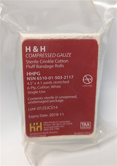 H&H Compressed Gauze