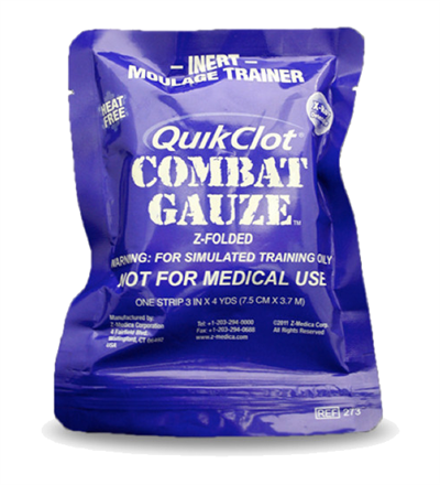 QuickClot Combat GauzeÂ® Moulage Trainer