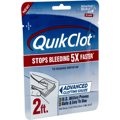 QuikClot Gauze 3" x 2'