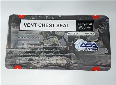 Vent Chest Seal - Entry / Exit Wounds