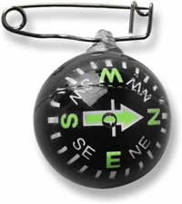 Pin-On Compass Ball