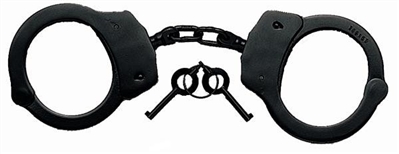 BLACK DETECTIVE HANDCUFFS