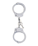 DELUXE STAINLESS STEEL HANDCUFFS