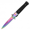 9" RAINBOW STILETTO KNIFE