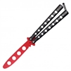 8.5" RED BUTTERFLY TRAINER